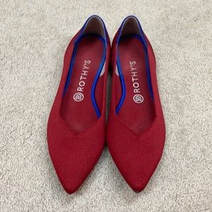 Rothys The Point Chili Red